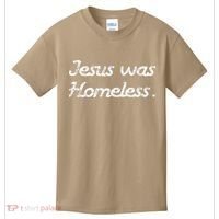 Jesus Was Homeless Kids T-Shirt thumb 0