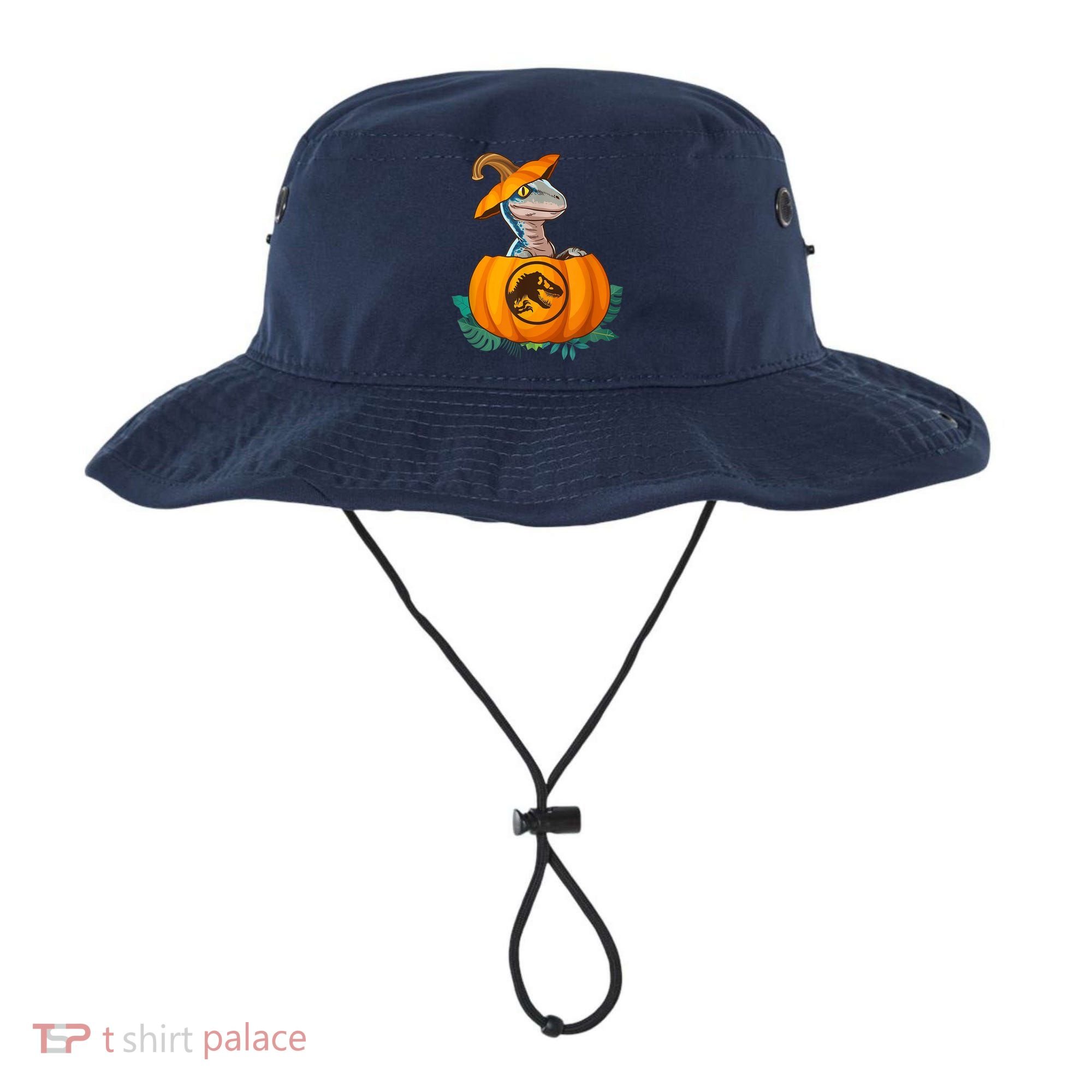 Jurassic World Halloween Dinosaur Pumpkin Logo Bucket Hat