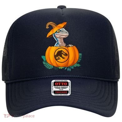 Jurassic World Halloween Dinosaur Pumpkin Logo Hat