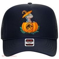 Jurassic World Halloween Dinosaur Pumpkin Logo Hat thumb 0