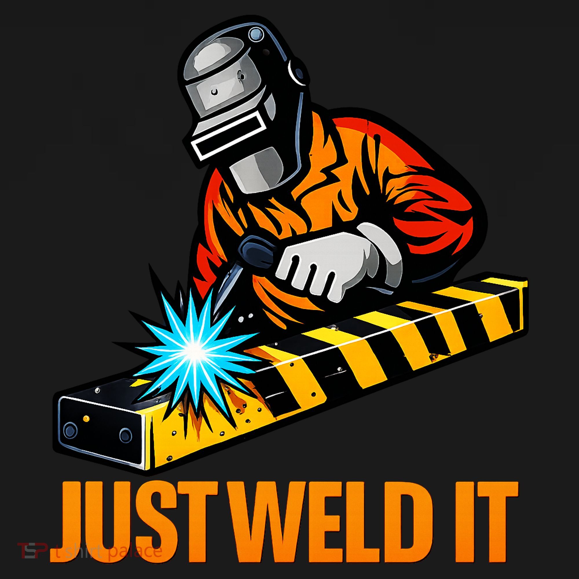 Just Weld It Welder Lover Welder Tradesperson Job Lover Women's Tank Top