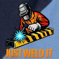 Just Weld It Welder Lover Welder Tradesperson Job Lover Raglan Baseball Sleeve Shirt thumb 2