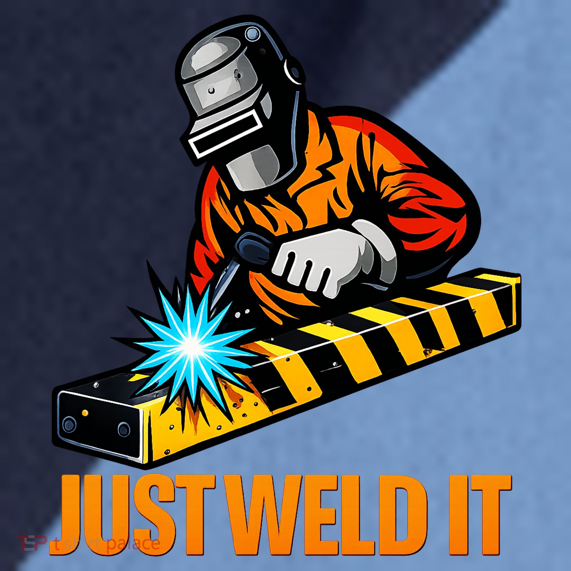 Just Weld It Welder Lover Welder Tradesperson Job Lover Raglan Baseball Sleeve Shirt