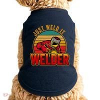 Just Weld It Funny Welder Welding Work Lover Doggie Tank thumb 0