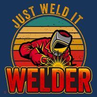 Just Weld It Funny Welder Welding Work Lover Apron thumb 3