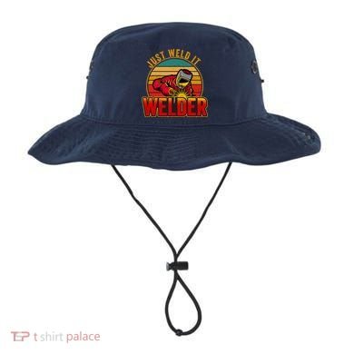 Just Weld It Funny Welder Welding Work Lover Bucket Hat