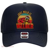 Just Weld It Funny Welder Welding Work Lover Hat thumb 0