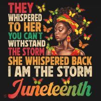 Juneteenth Women I Am The Storm Black Freedom 1865 Visor thumb 3