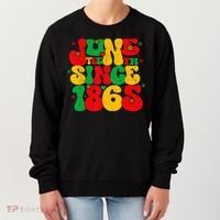 Juneteenth Wo Juneteenth African American Women's Sweatshirt thumb 0