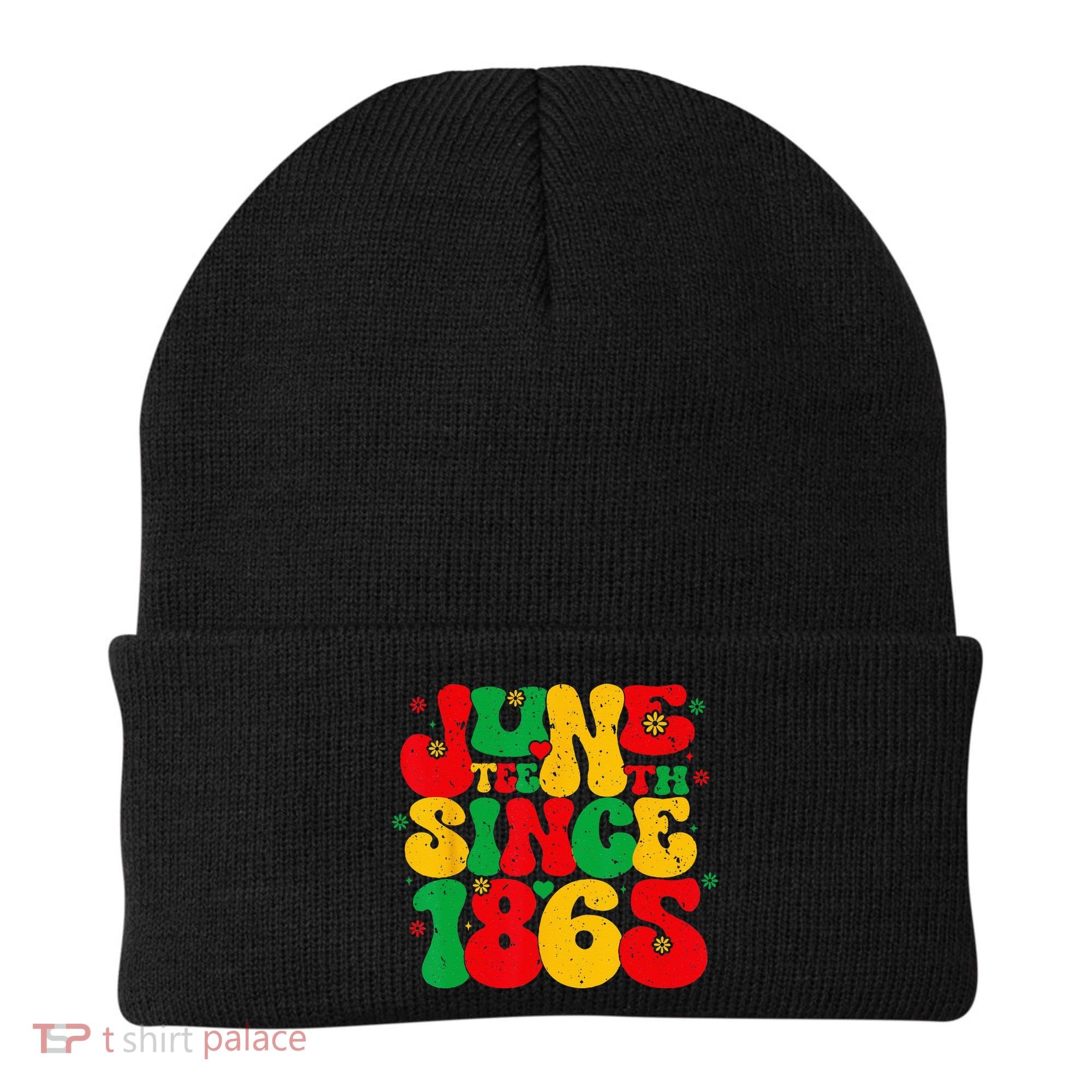 Juneteenth Wo Juneteenth African American Beanie