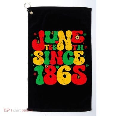 Juneteenth Wo Juneteenth African American Golf Towel