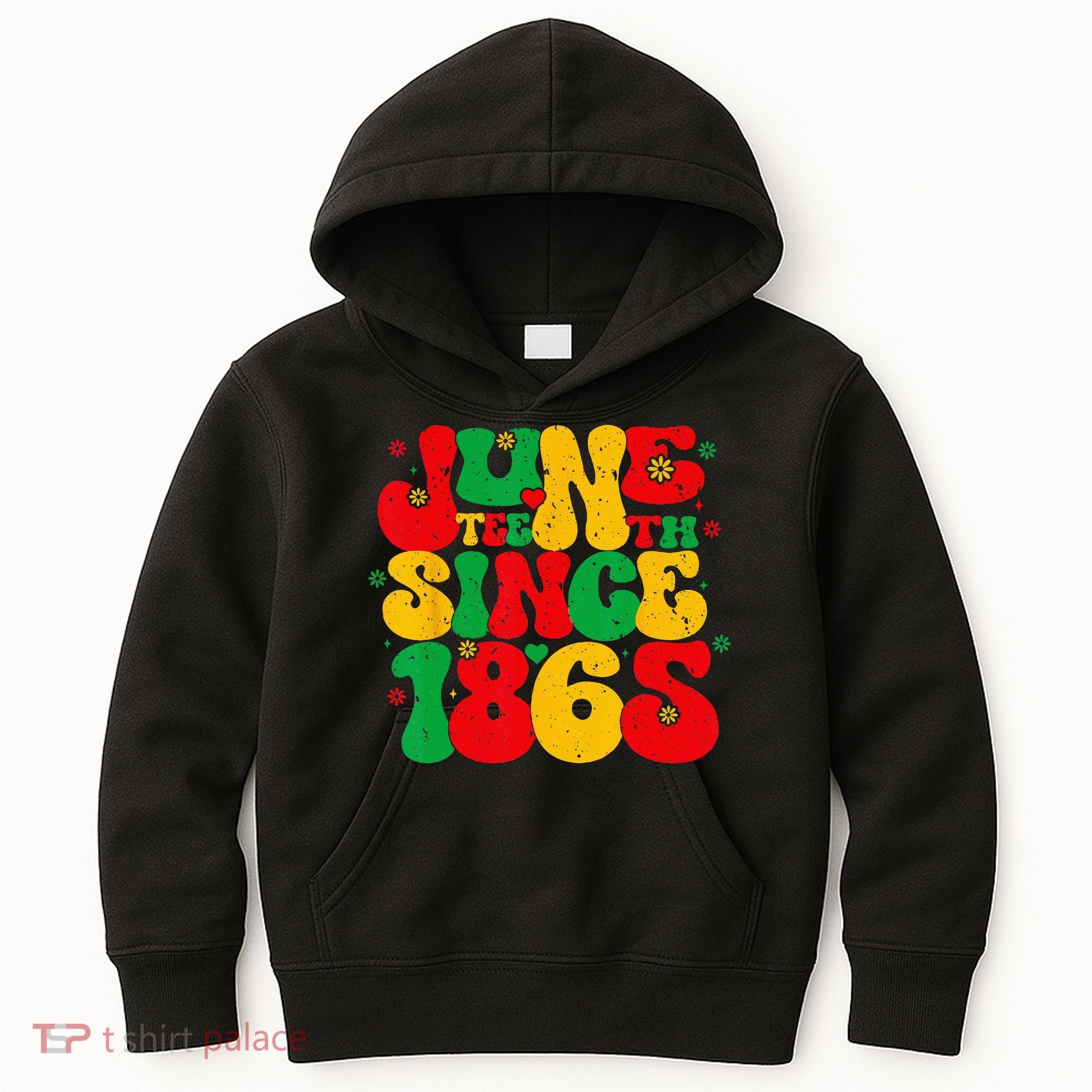 Juneteenth Wo Juneteenth African American Kids Hoodie