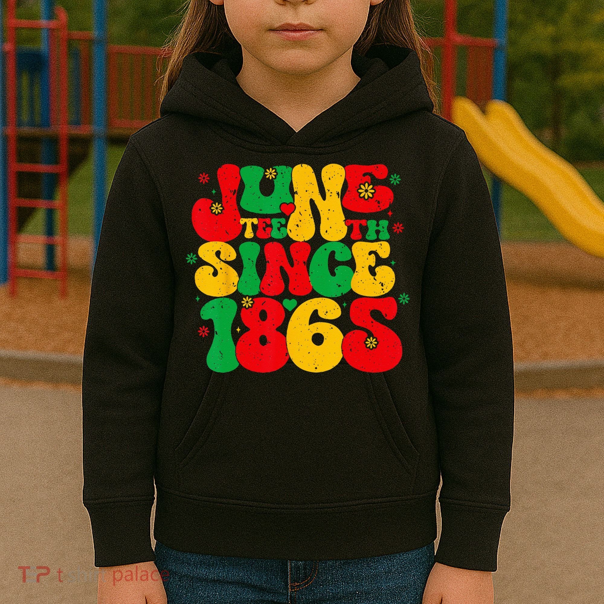 Juneteenth Wo Juneteenth African American Kids Hoodie