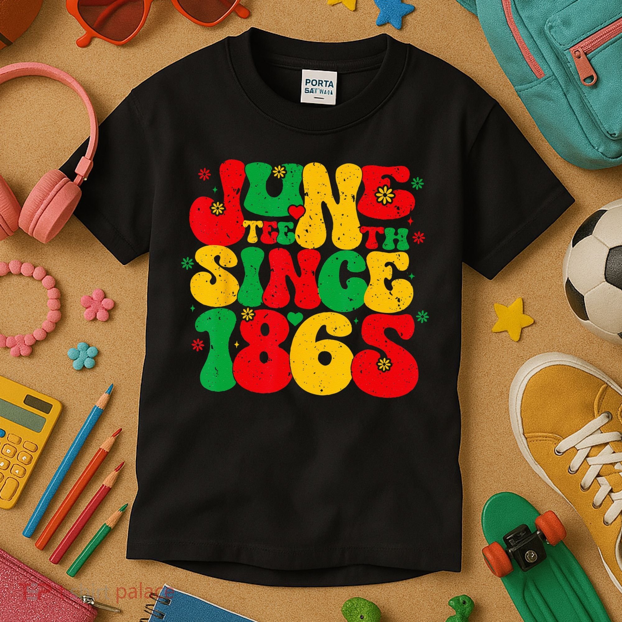 Juneteenth Wo Juneteenth African American Kids T-Shirt