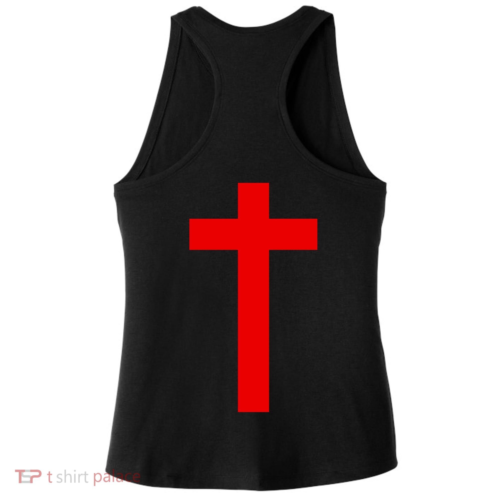 Jesus Won Front And Back Ladies PosiCharge Tri-Blend Wicking Tank