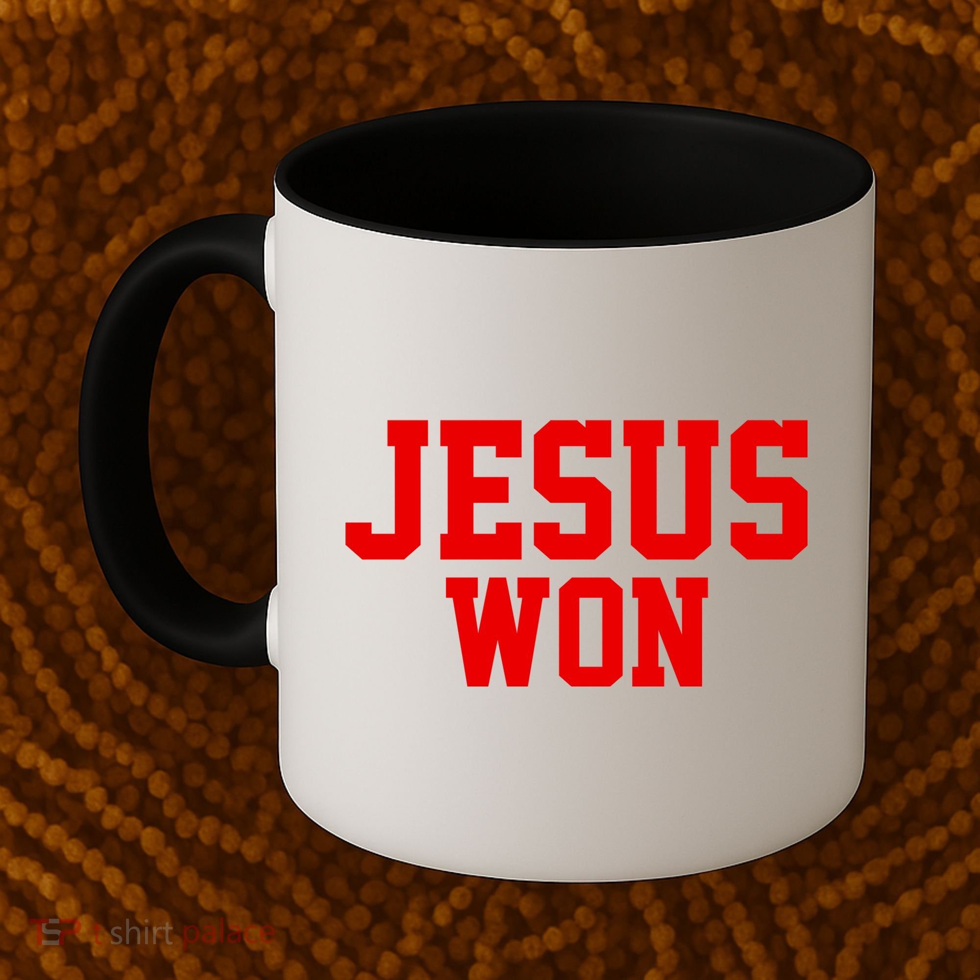 Jesus Won Front And Back Coffee Mug