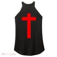 Jesus Won Front And Back Women's Perfect Tri Rocker Tank thumb 1