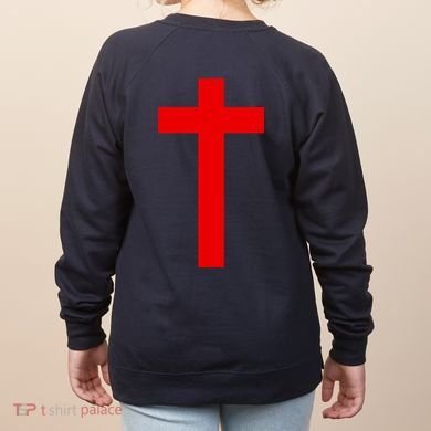 Jesus Won Front And Back Women's Sweatshirt back