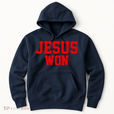 Jesus Won Front And Back Hoodie
