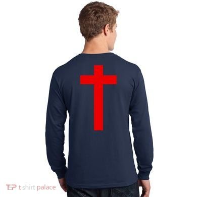 Jesus Won Front And Back Long Sleeve Shirt back