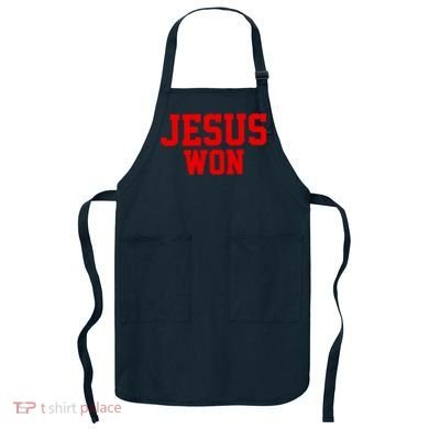 Jesus Won Front And Back Apron