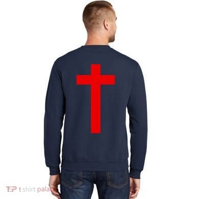 Jesus Won Front And Back Sweatshirt back
