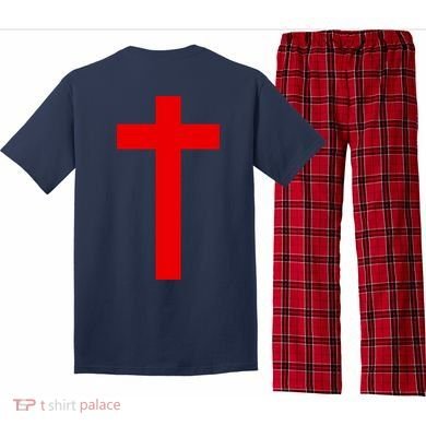 Jesus Won Front And Back Pajama Set back