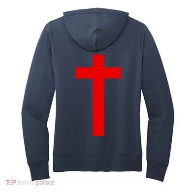 Jesus Won Front And Back Women's Hoodie back