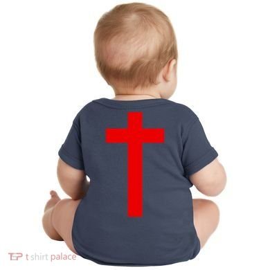 Jesus Won Front And Back Baby Bodysuit back