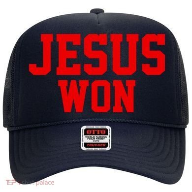 Jesus Won Front And Back Hat