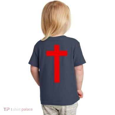 Jesus Won Front And Back Toddler T-Shirt back
