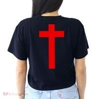 Jesus Won Front And Back Women's Crop Top Tee thumb 3