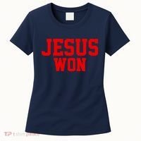 Jesus Won Front And Back Women's T-Shirt thumb 0