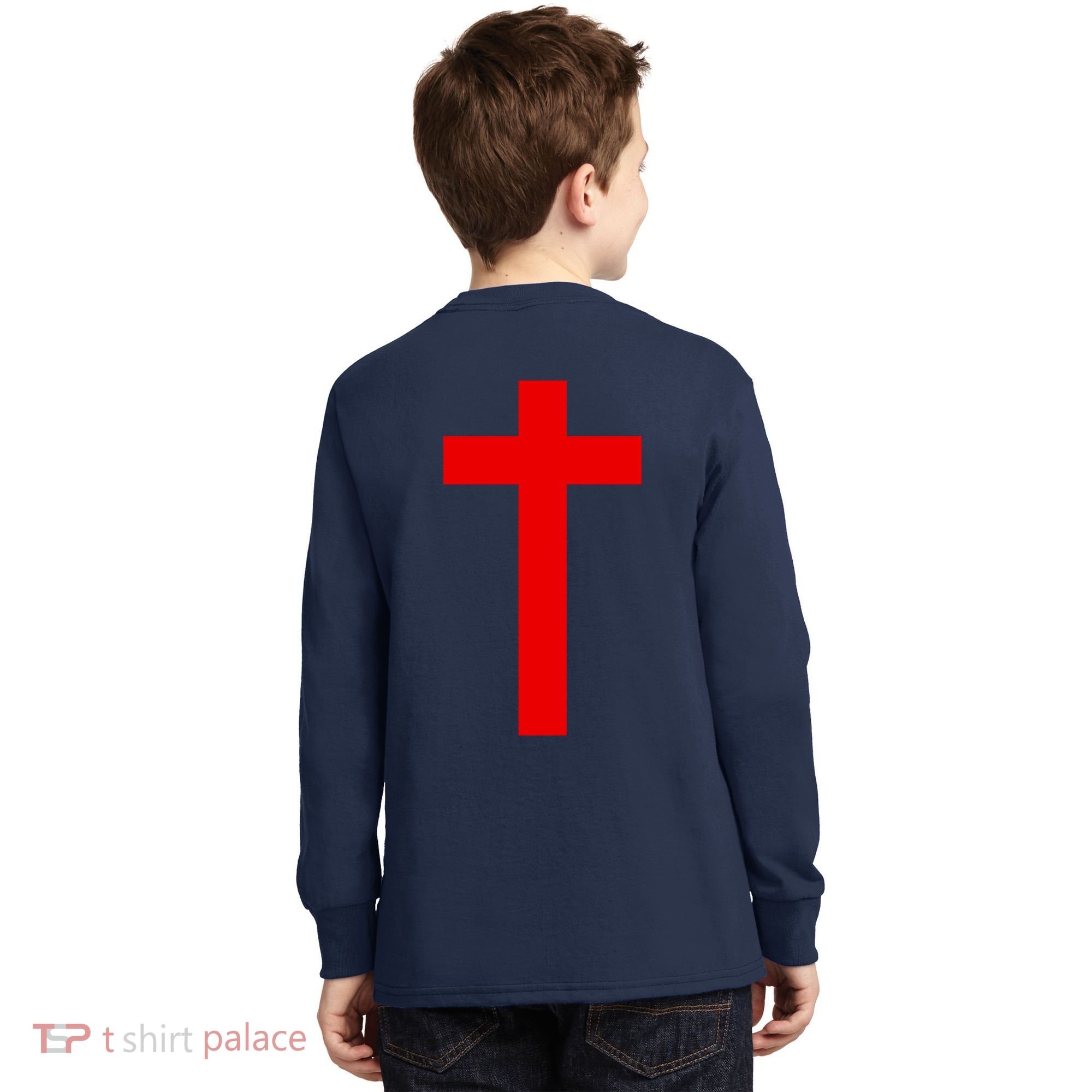 Jesus Won Front And Back Kids Long Sleeve Shirt