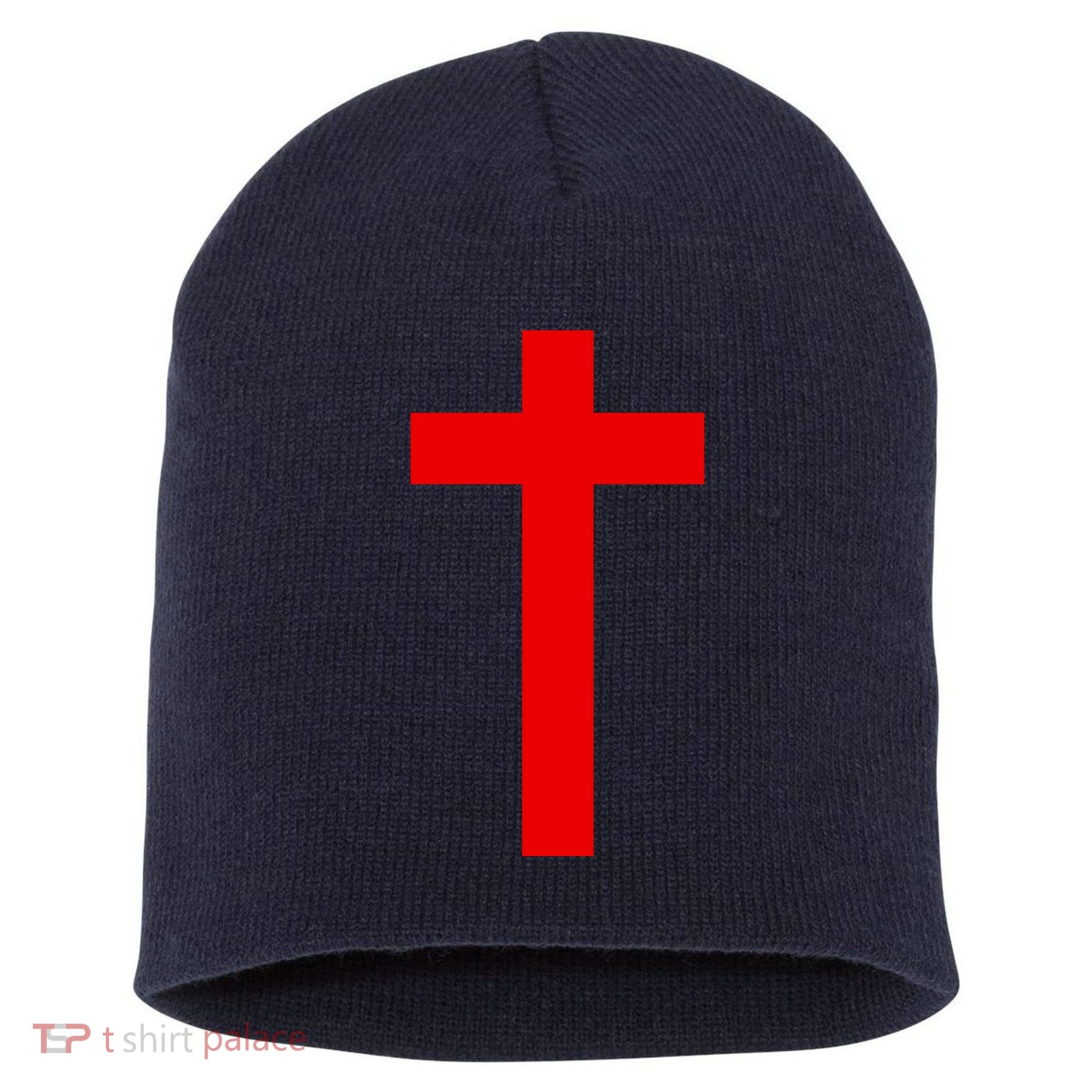 Jesus Won Front And Back Short Acrylic Beanie