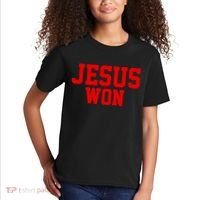 Jesus Won Front And Back Kids T-Shirt thumb 2