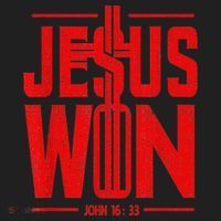 Jesus Won Just Here To Give God Glory John 16 33 Religious Women's Sweatshirt thumb 2