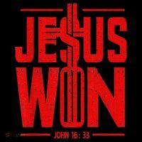 Jesus Won Just Here To Give God Glory John 16 33 Religious Coffee Mug thumb 5
