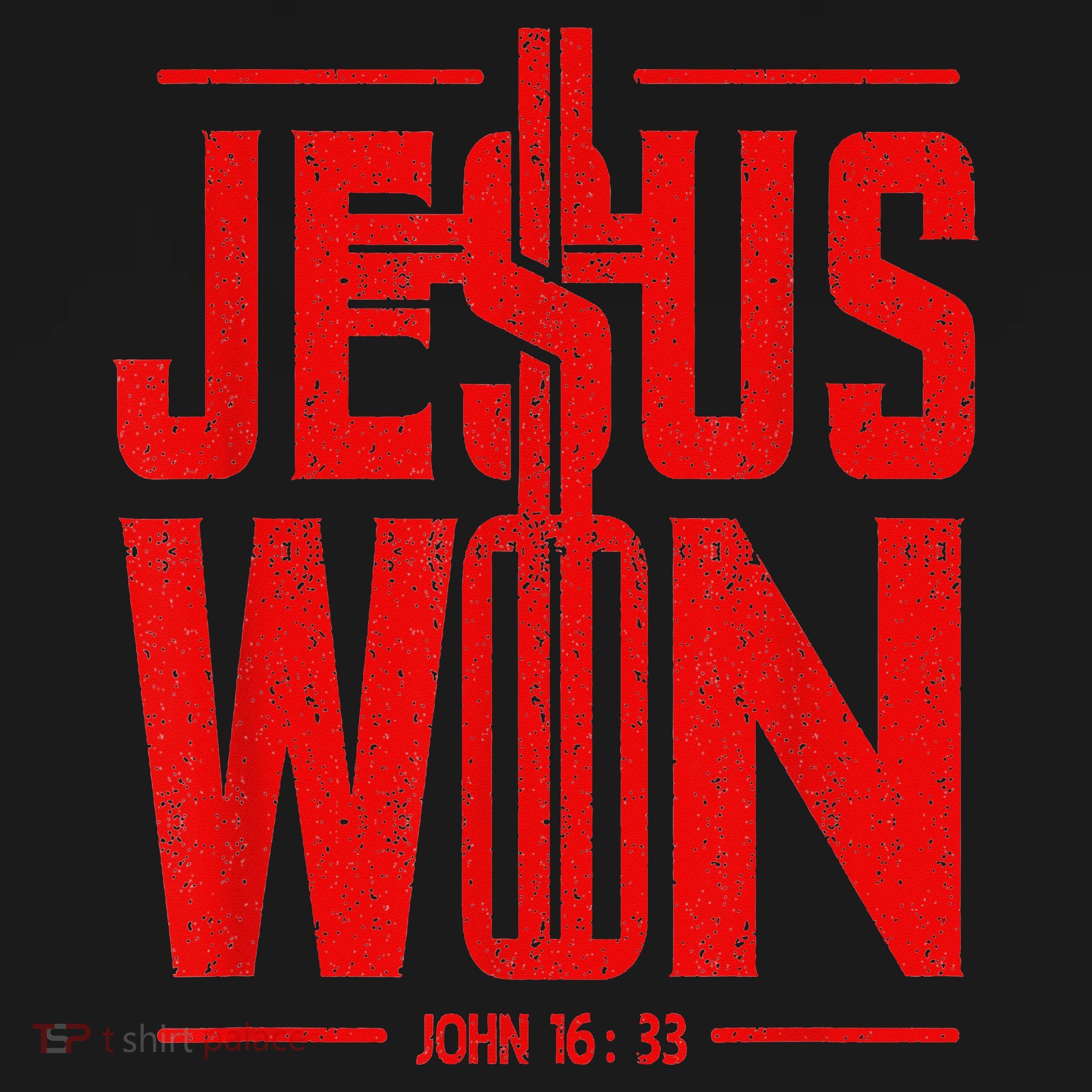 Jesus Won Just Here To Give God Glory John 16 33 Religious Women's Hoodie