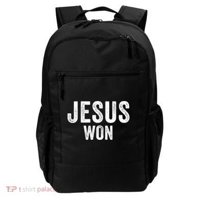Jesus Won Backpack