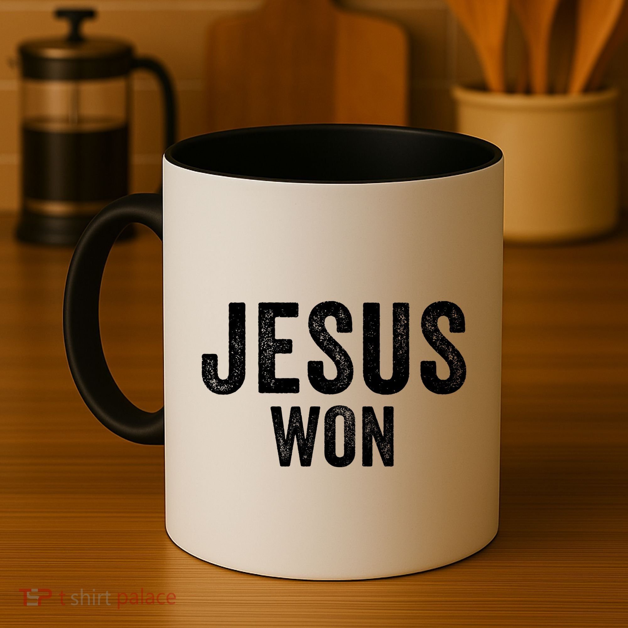 Jesus Won Coffee Mug