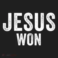 Jesus Won Tumbler thumb 3