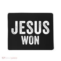 Jesus Won Mousepad thumb 0