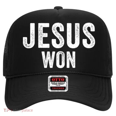 Jesus Won Hat