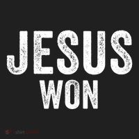Jesus Won Golf Towel thumb 3