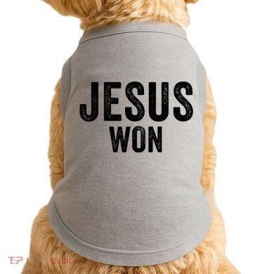 Jesus Won Doggie Tank