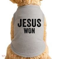 Jesus Won Doggie Tank thumb 0