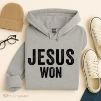 Jesus Won Hoodie thumb 4