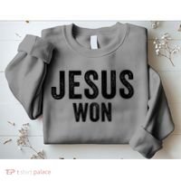Jesus Won Sweatshirt thumb 2