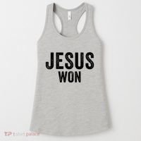 Jesus Won Women's Tank Top thumb 0